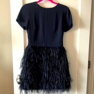 Club Monaco navy cocktail dress